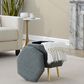 LumiSource Diamond Storage Ottoman in Green, , large