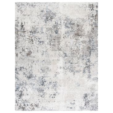 Safavieh Aston ASN710 9" x 12" Ivory and Grey Area Rug, , large