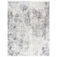 Safavieh Aston ASN710 9" x 12" Ivory and Grey Area Rug, , large