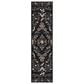 Rifle Paper Co. x Loloi Maison 2"6" x 12" Tuileries Black Runner, , large