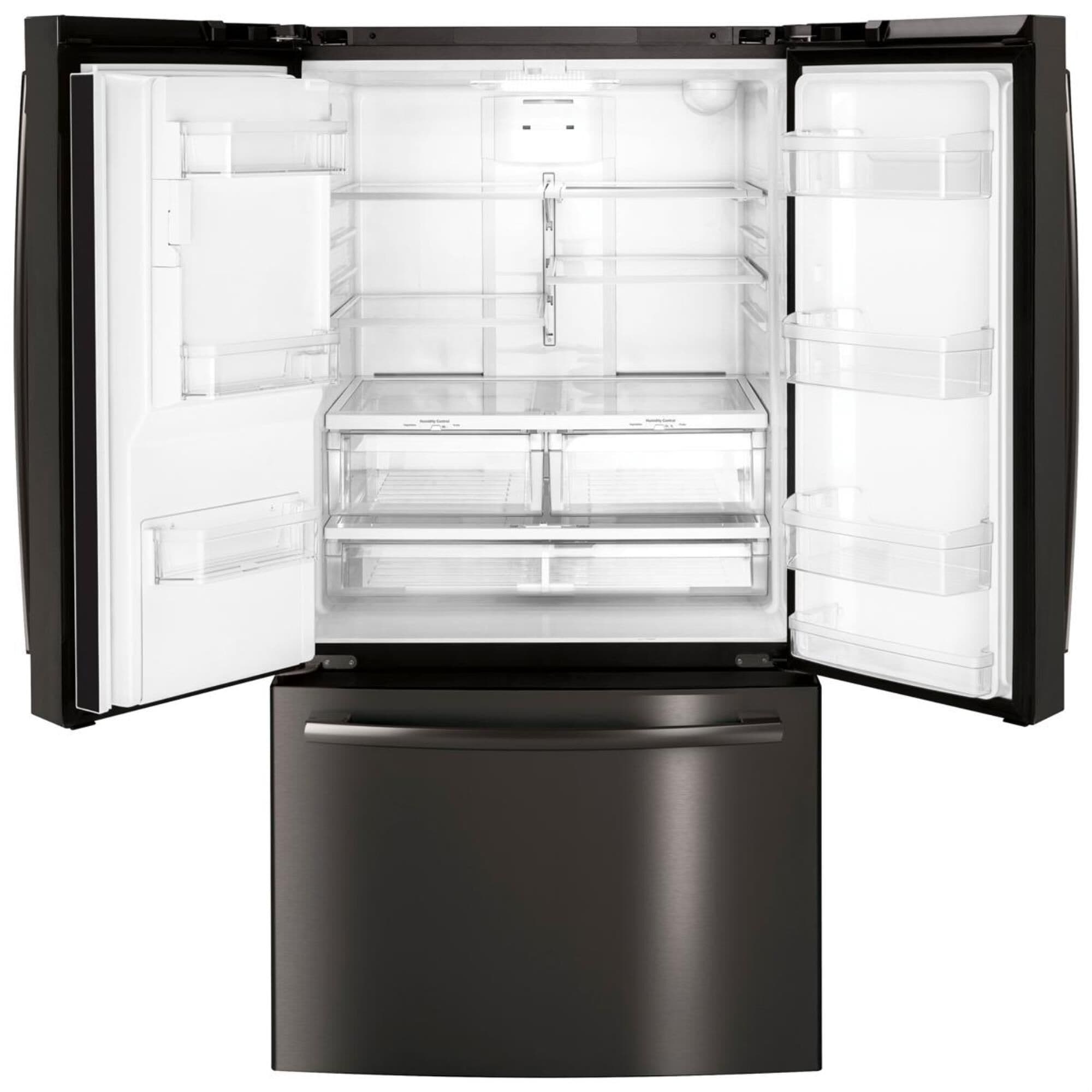 Ge black slate store french door refrigerator