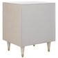 Safavieh Broderick Nightstand in White Gold, , large