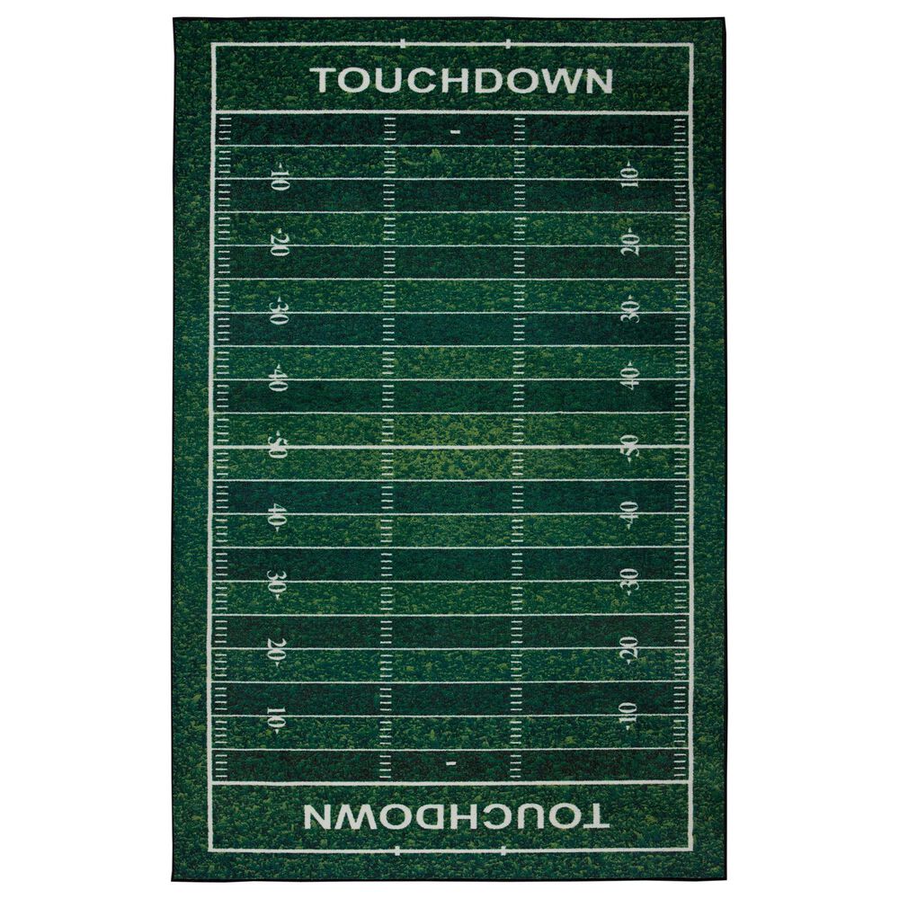 Karastan Prismatic Z0625 A414  8" x 10" Shamrock Kids Area Rug, , large