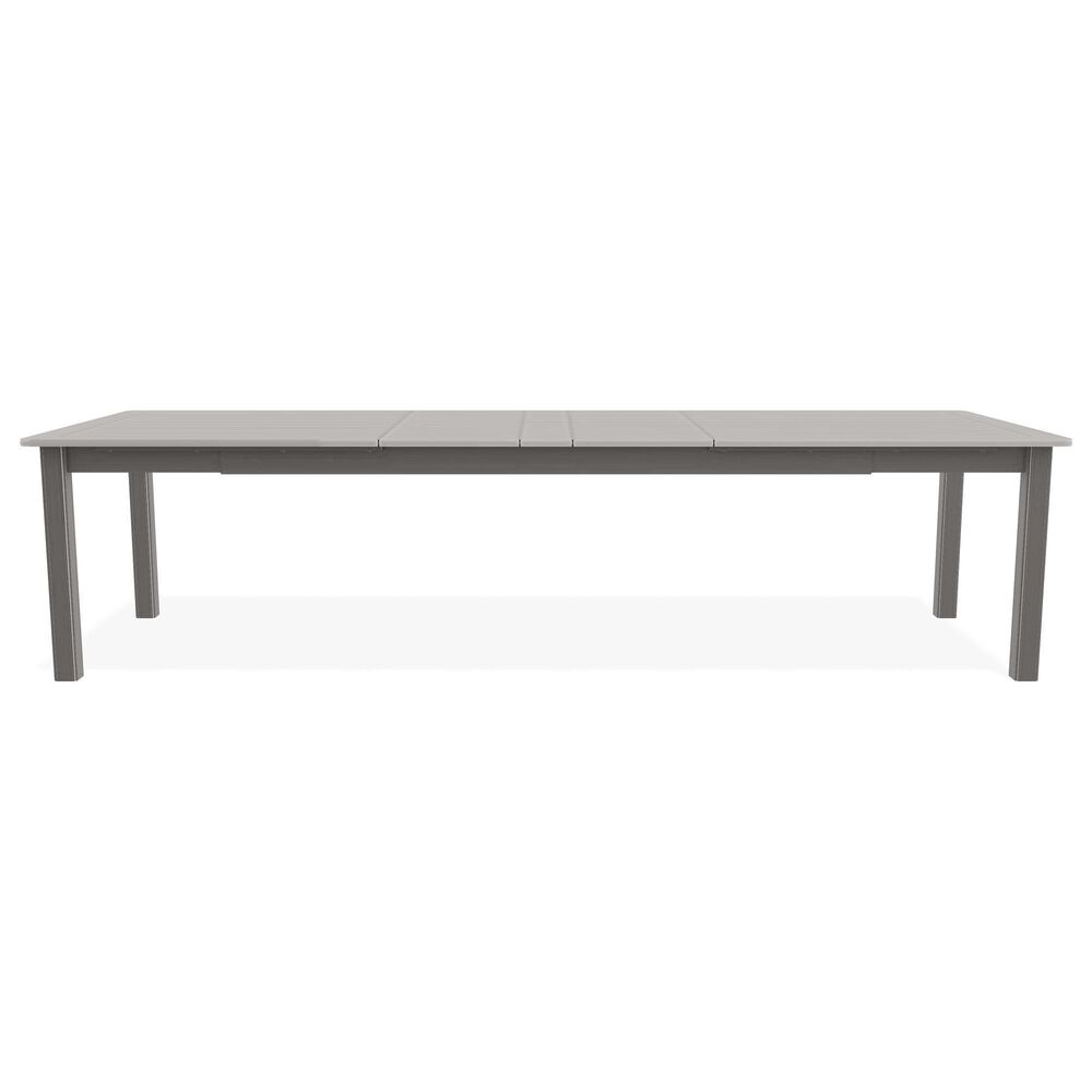 Telescope Rectangular Extension Dining Table in Warm Grey - Table Only, , large
