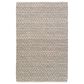 Surya Ingrid Black, Light Gray and Gray 4" x 6" Area Rug, , large
