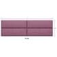 Jaxx Panelist Upholstered King Headboard Panel in Plum (Set of 4), , large