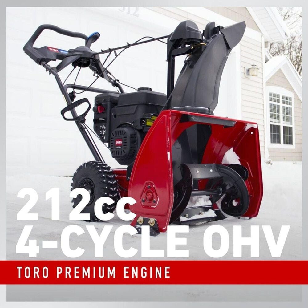 Toro 24&quot; Electric Start Single-Stage Snow Blower, , large