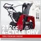Toro 24" Electric Start Single-Stage Snow Blower, , large