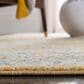 Safavieh Evoke EVK224B 10" x 14" Gold and Ivory Area Rug, , large