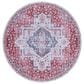 Safavieh Serapi  SEP563 6"7" Round Rust and Ivory Area Rug, , large