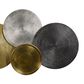 Maple and Jade 17" x 36" Coastal Abstract Wall Decor in Black, Silver and Gold, , large