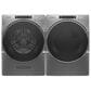 Whirlpool 5.0 Cu. Ft. Front Load Washer and 7.4 Cu. Ft. Electric Dryer Pair in Chrome Shadow, , large