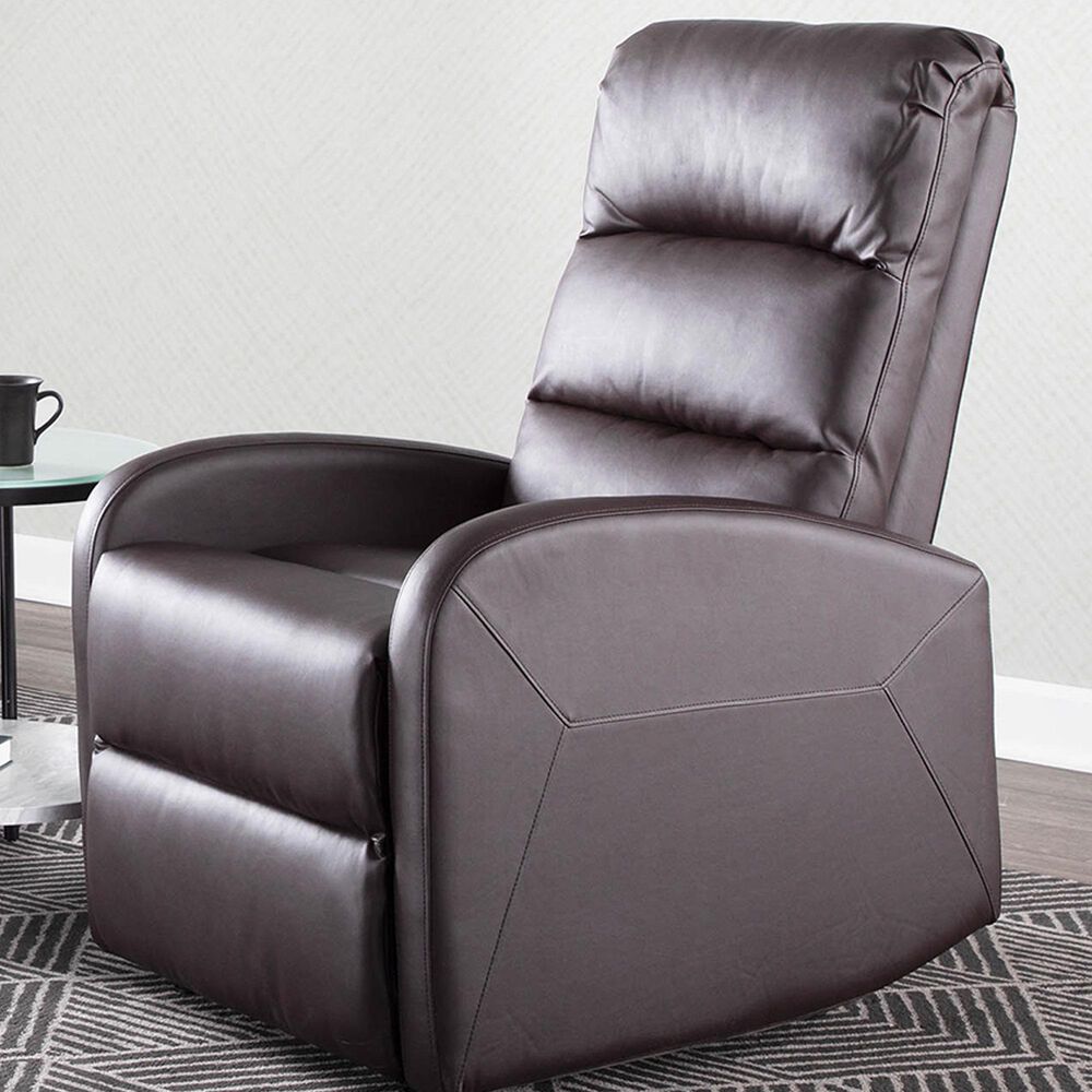 Lumisource Dormi Recliner Chair in Brown, , large