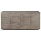 Slatehouse Drift 4-Door Sideboard in Brown Stain, , large