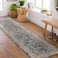 Surya Aspendos 2"7" x 10" Denim, Gray, Wheat, Taupe, Black and Light Beige Runner, , large