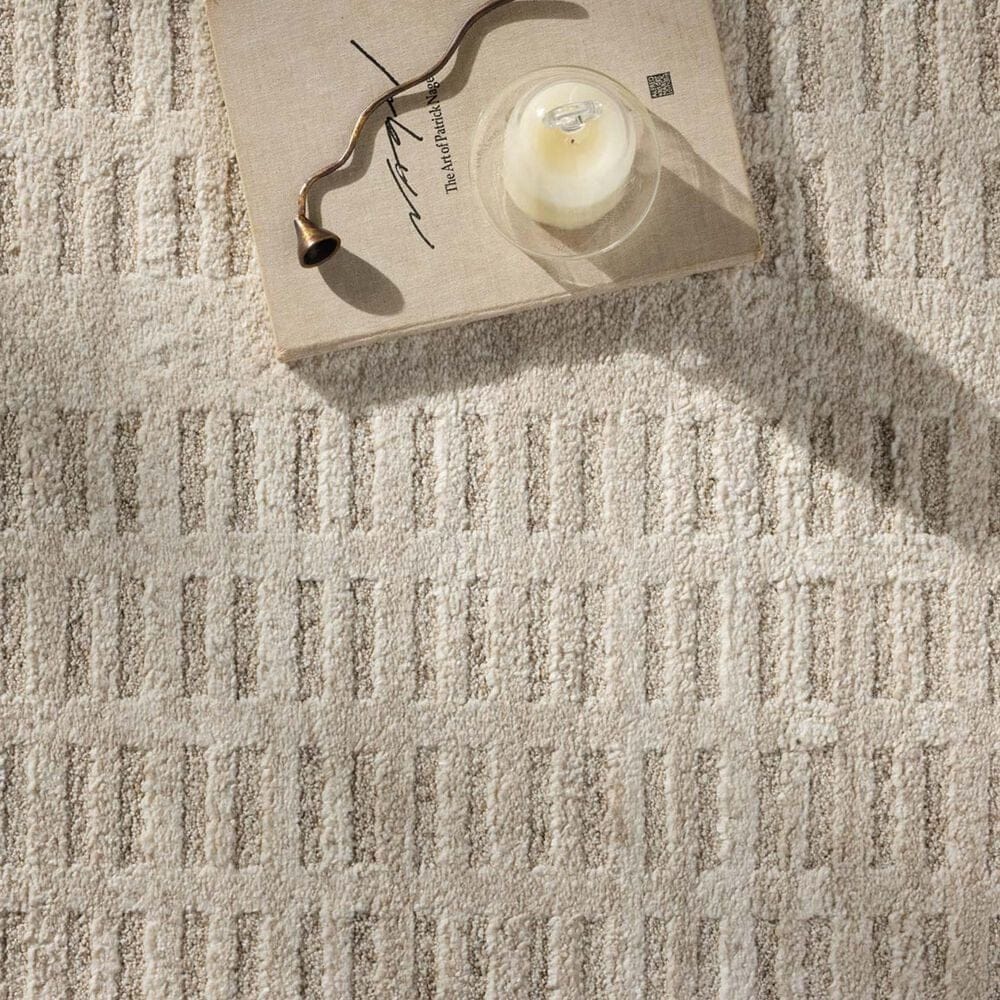 Amber Lewis x Loloi Monty 2&#39;7&quot; x 4&#39; Ivory and Beige Area Rug, , large