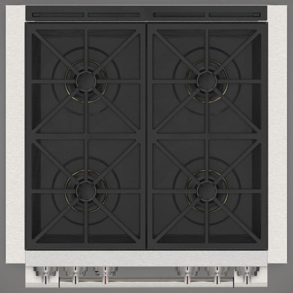 Fulgor Milano Sofia 3.6 Cu. Ft. 30" Professional Dual Fuel Range in Stainless Steel, , large