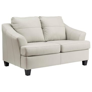 Ashley Genoa Stationary Loveseat in Coconut, , large