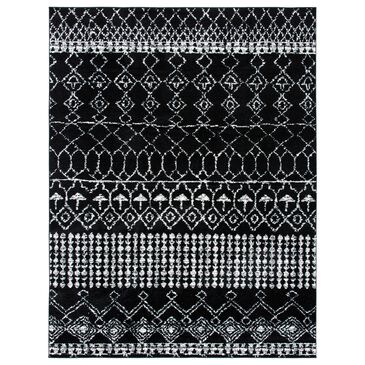 Safavieh Tulum 10" x 13" Black  Area Rug, , large
