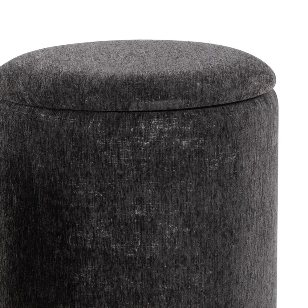 Lumisource Marla 2-Piece Nesting Ottoman Set in Black, , large