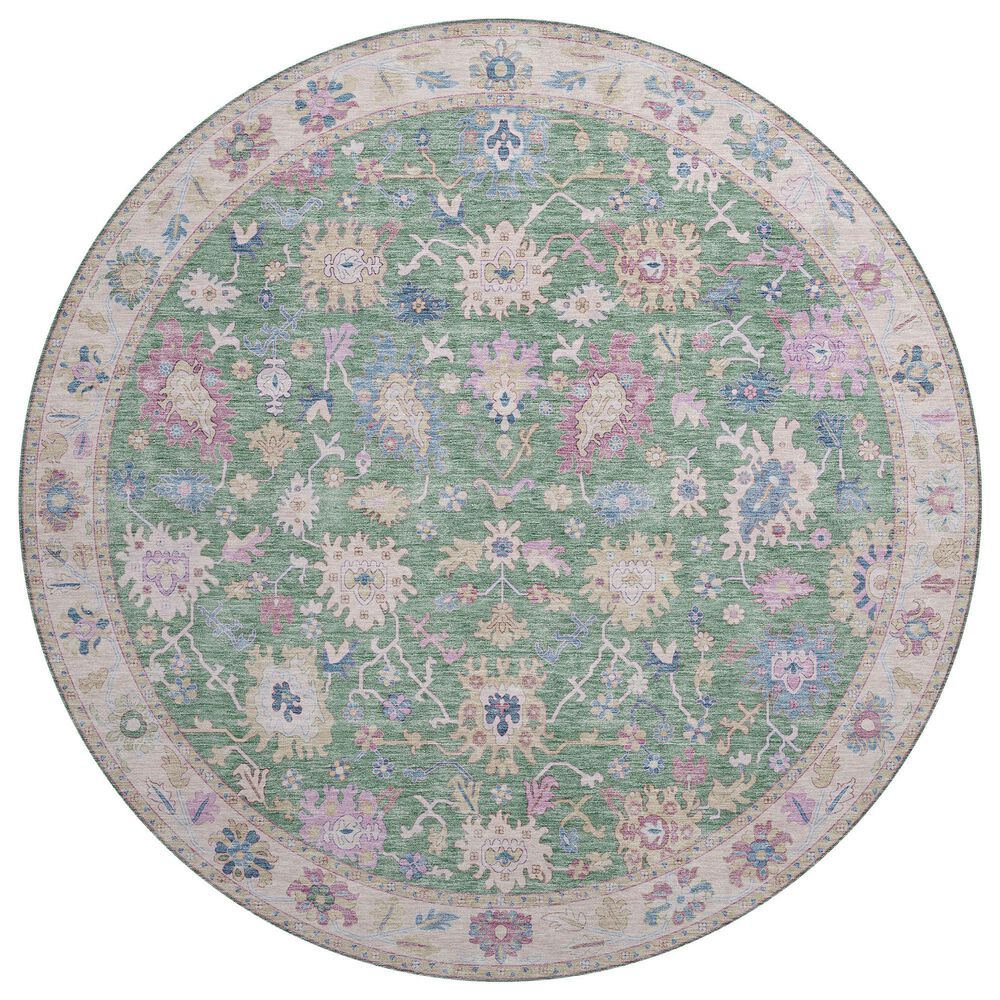 Dalyn Rug Company Hatay 8" Round Lime Area Rug, , large
