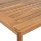 Hearth and Haven 5-Piece Outdoor Conversation Set with Weather Rope and Beige in Teak, , large