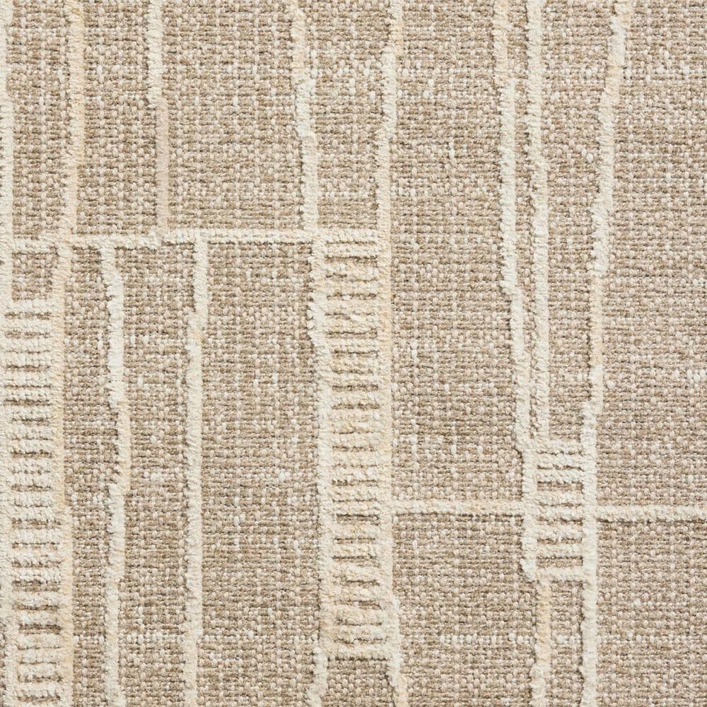 Amber Lewis x Loloi Bexley Mushroom and Natural 7'10" x 10' Area Rug, , large