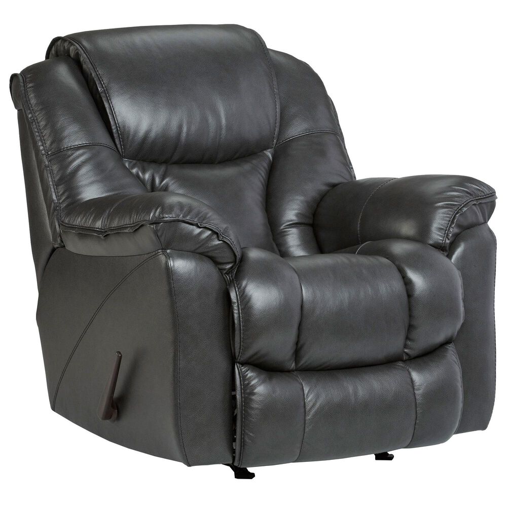 HomeStretch Rocker Recliner in Charcoal, , large