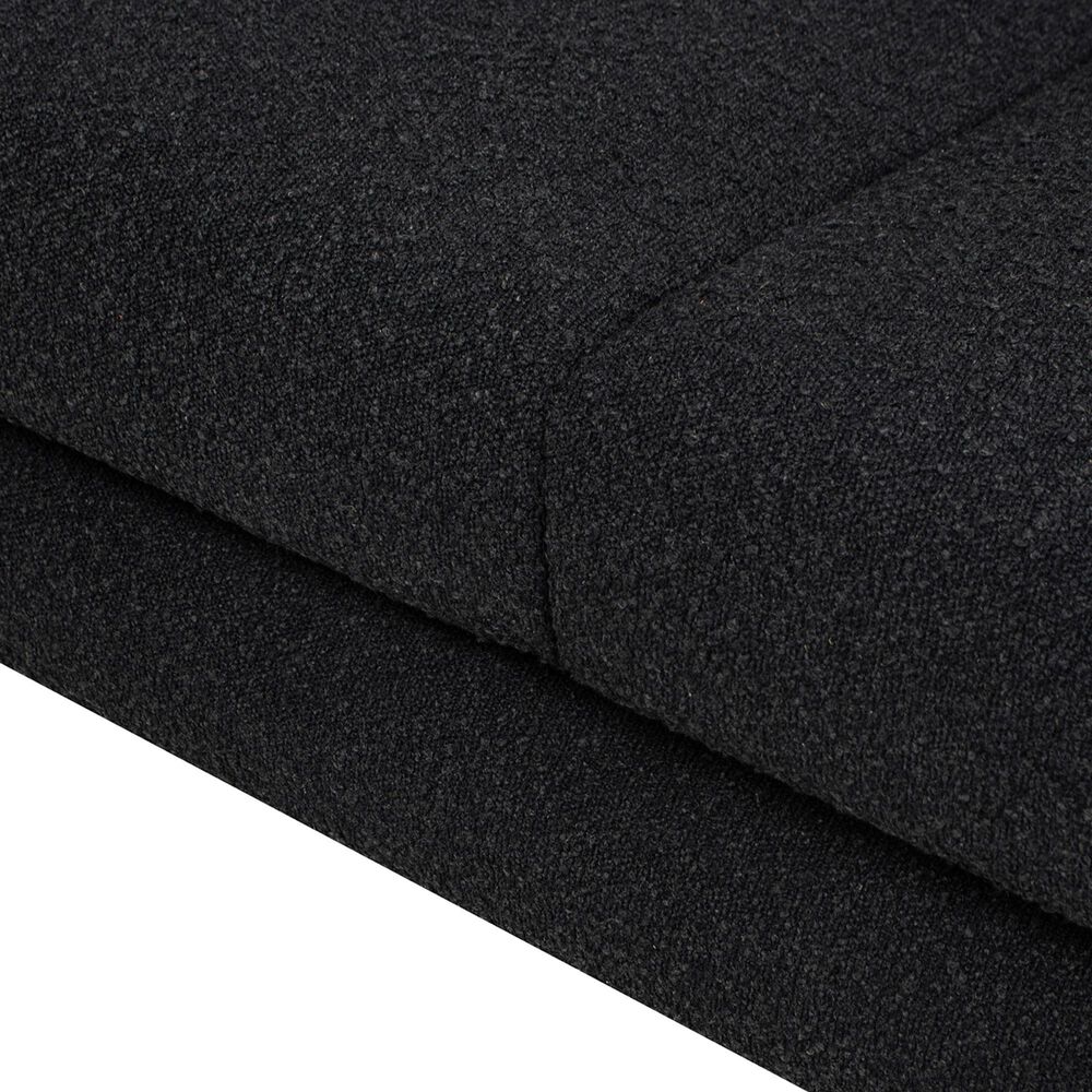 Jennifer Taylor Home Alpine Stationary Sofa in Ebony Black, , large