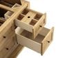 James Martin Vanities Breckenridge 48" Single Bathroom Vanity in Light Natural Oak with 3 cm Ethereal Noctis Quartz Top and Rectangular Sink, , large