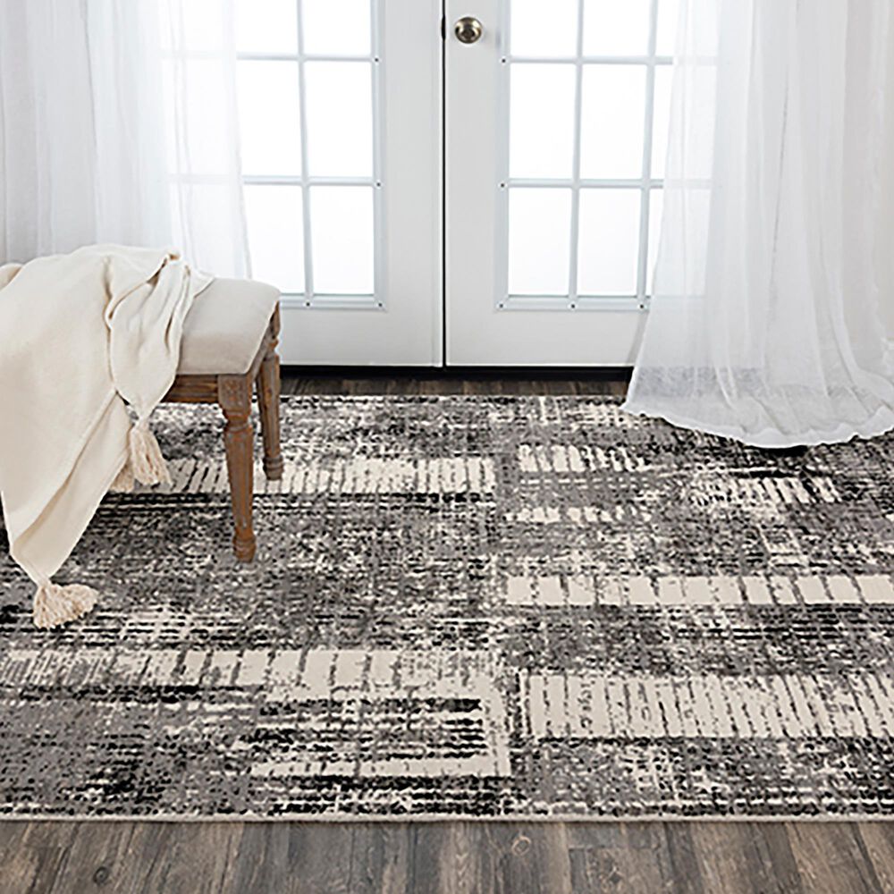 RIZZY Couture CUT115 8&#39; x 10&#39; Gray Area Rug, , large