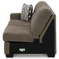 Ashley Mahoney 2-Piece Right Facing Sectional with Chaise in Chocolate, , large