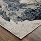 Feizy Micah 6"7" x 9"6" Black and Ivory Area Rug, , large