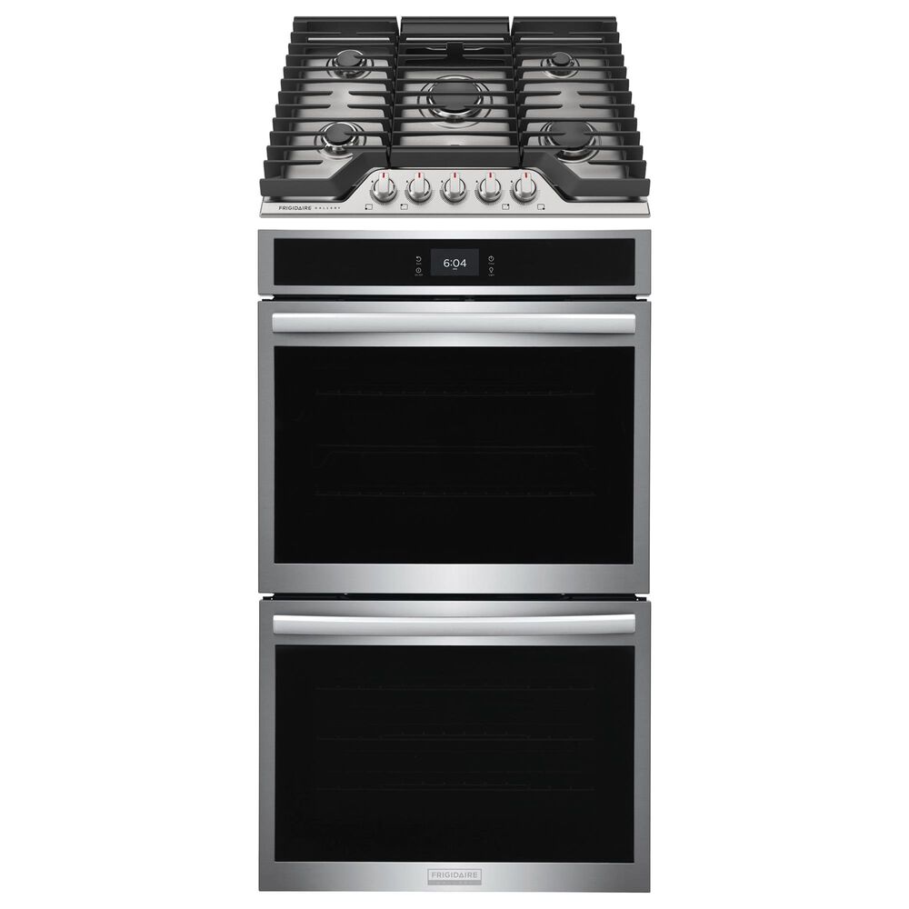 Frigidaire Gallery Gallery 2-Piece Kitchen Package with 30" Gas Cooktop and 30" Double Wall Oven in Stainless Steel, , large
