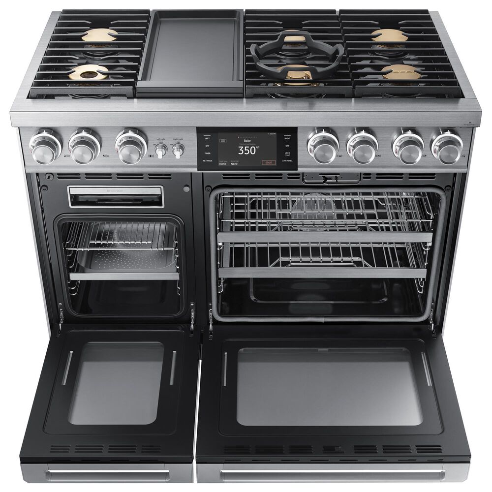 Dacor 48" Professional Dual Fuel Range in Silver Stainless Steel, , large