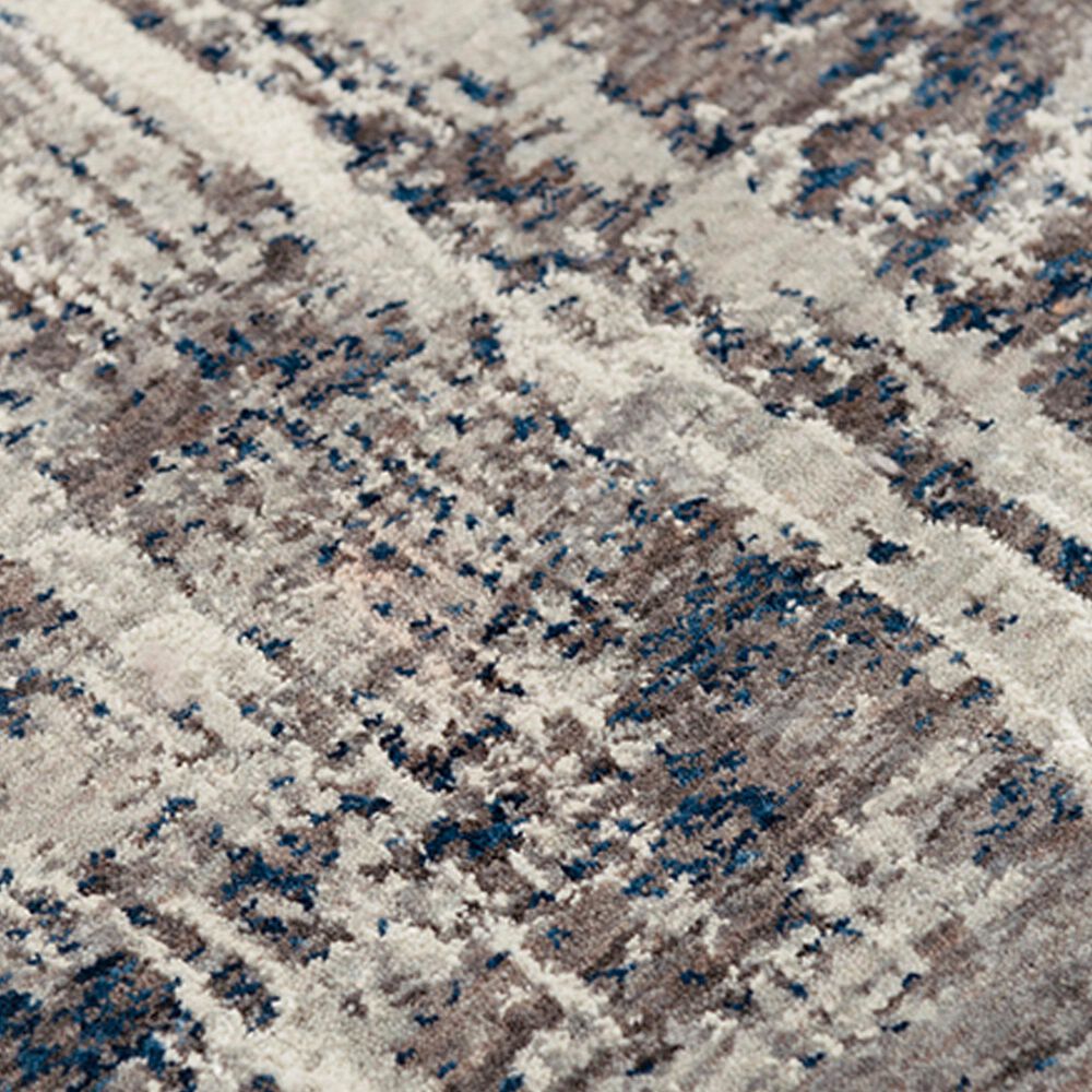 RIZZY Ankara ANK733 2&#39;6&quot; x 8&#39; Gray Runner, , large