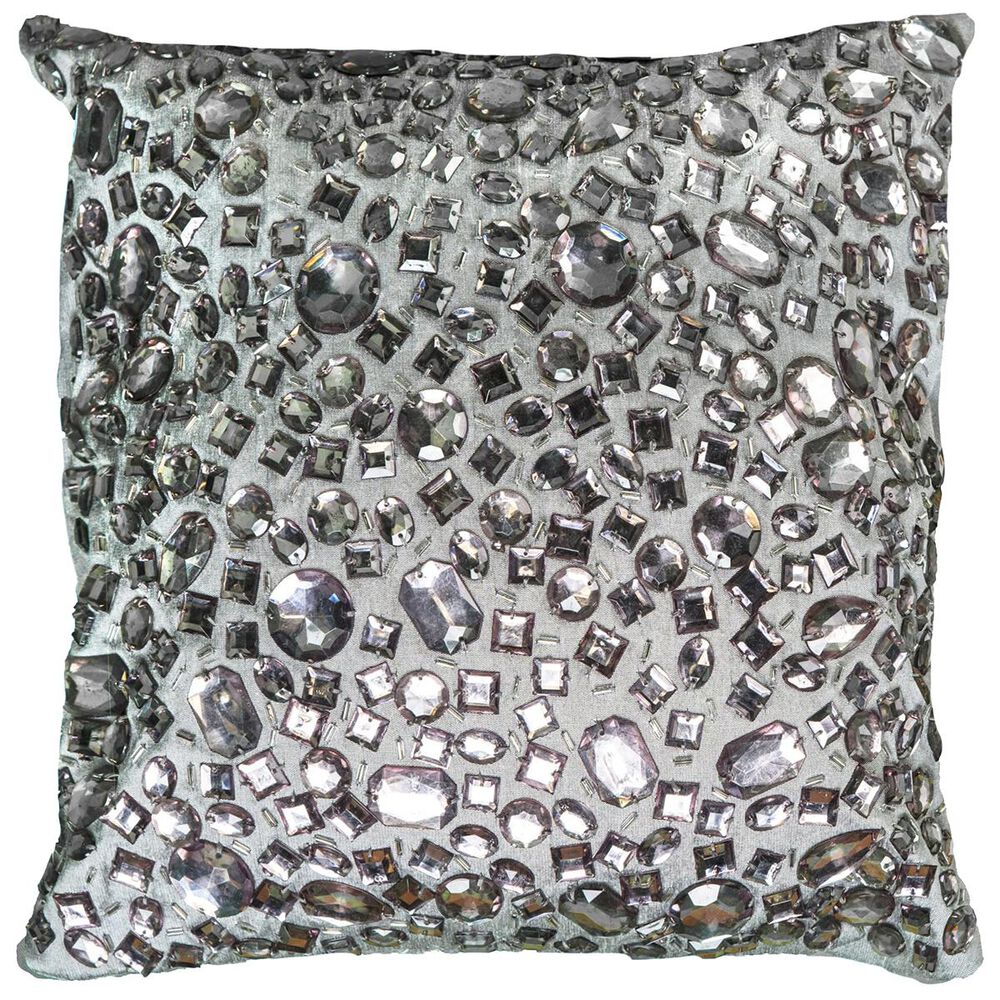 Rizzy Home 12" x 12" Poly Fill Pillow in Metallic, , large