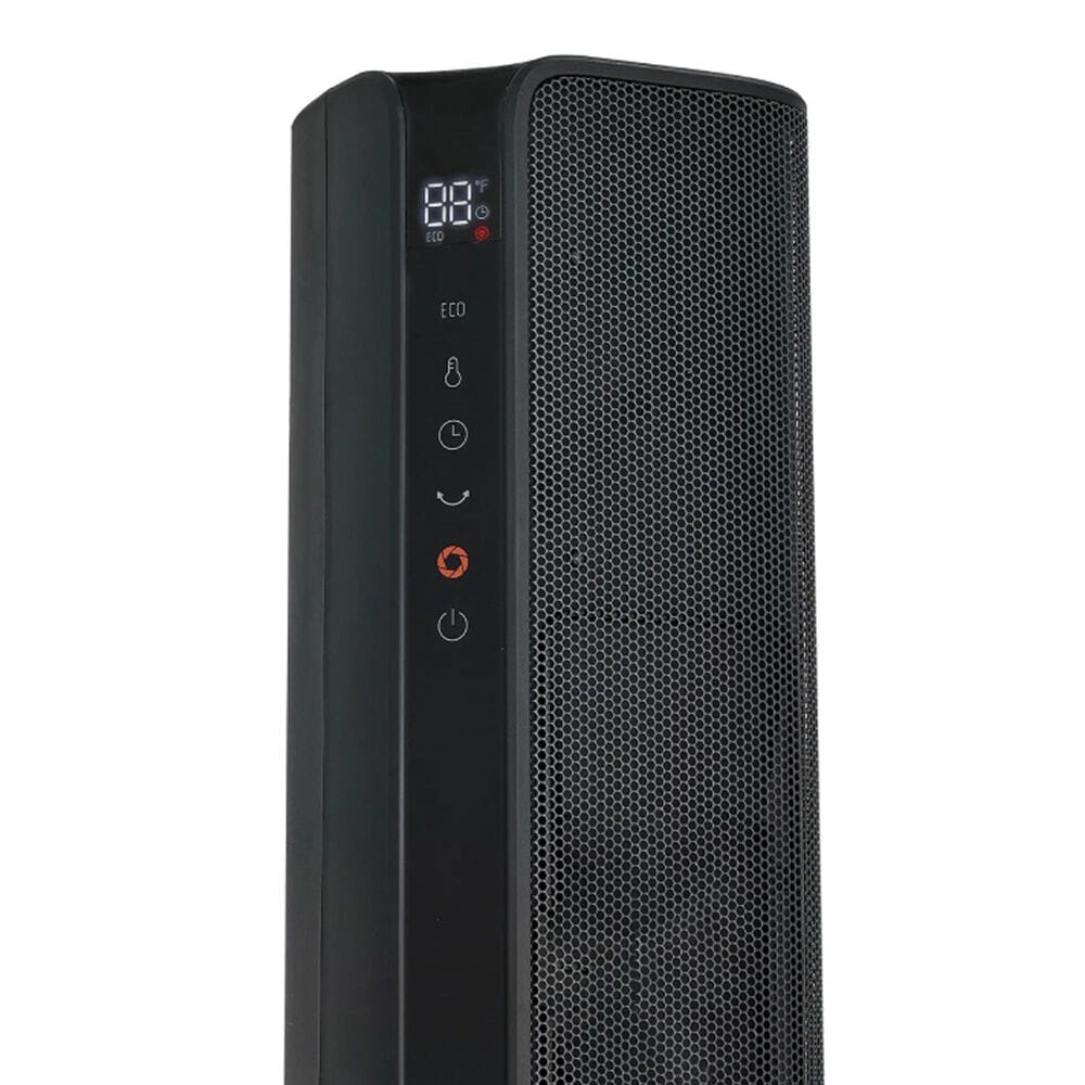 Midea 30&quot; Smart Digital Tower Ceramic Heater in Black, , large