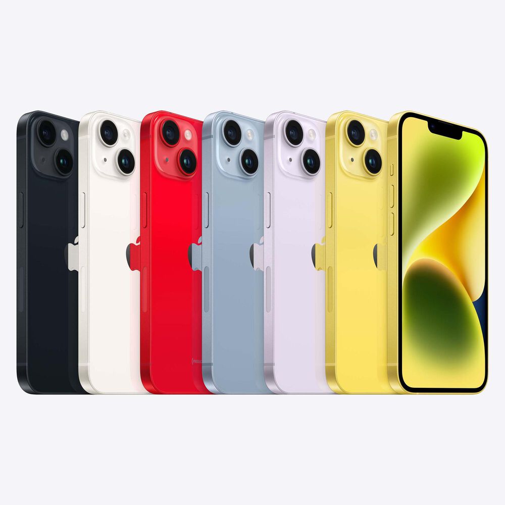 Apple iPhone 14 128GB Yellow &#40;eSIM&#41;, , large