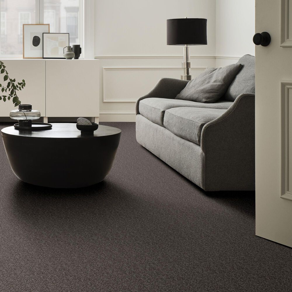 Shaw Simply the Best Cabana Life Solid Carpet in Steel, , large