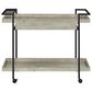 Pacific Landing Ventura Storage Bar Cart in Grey Driftwood and Black, , large