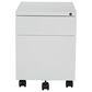 OSP Home 22" 2-Drawer Mobile File in White, , large