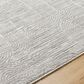 Surya Masterpiece MPC-2311 Medium Gray, Light Gray and Cream 5" x 7"5" Area Rug, , large