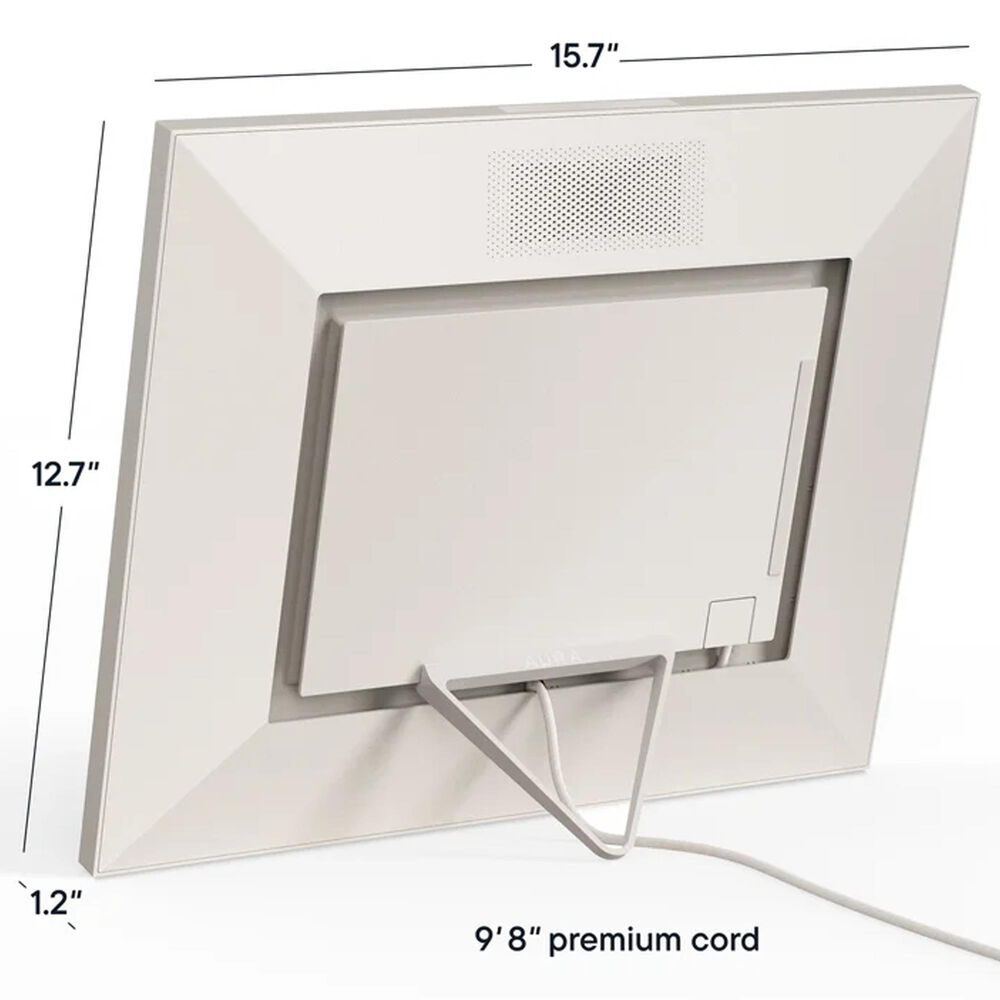Aura Walden 15" Digital Picture Frame in Matted Clay, , large