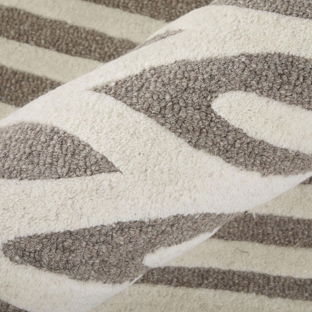 Feizy Kimball Taupe and Ivory 12&#39; x 15&#39; Area Rug, , large
