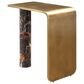 Uttermost Pillar of Strength Accent Table in Antique Brass, , large
