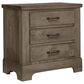 Viceray Collections Cool Rustic 5-Piece King Plank Bedroom Set with Storage in Stone Grey, , large