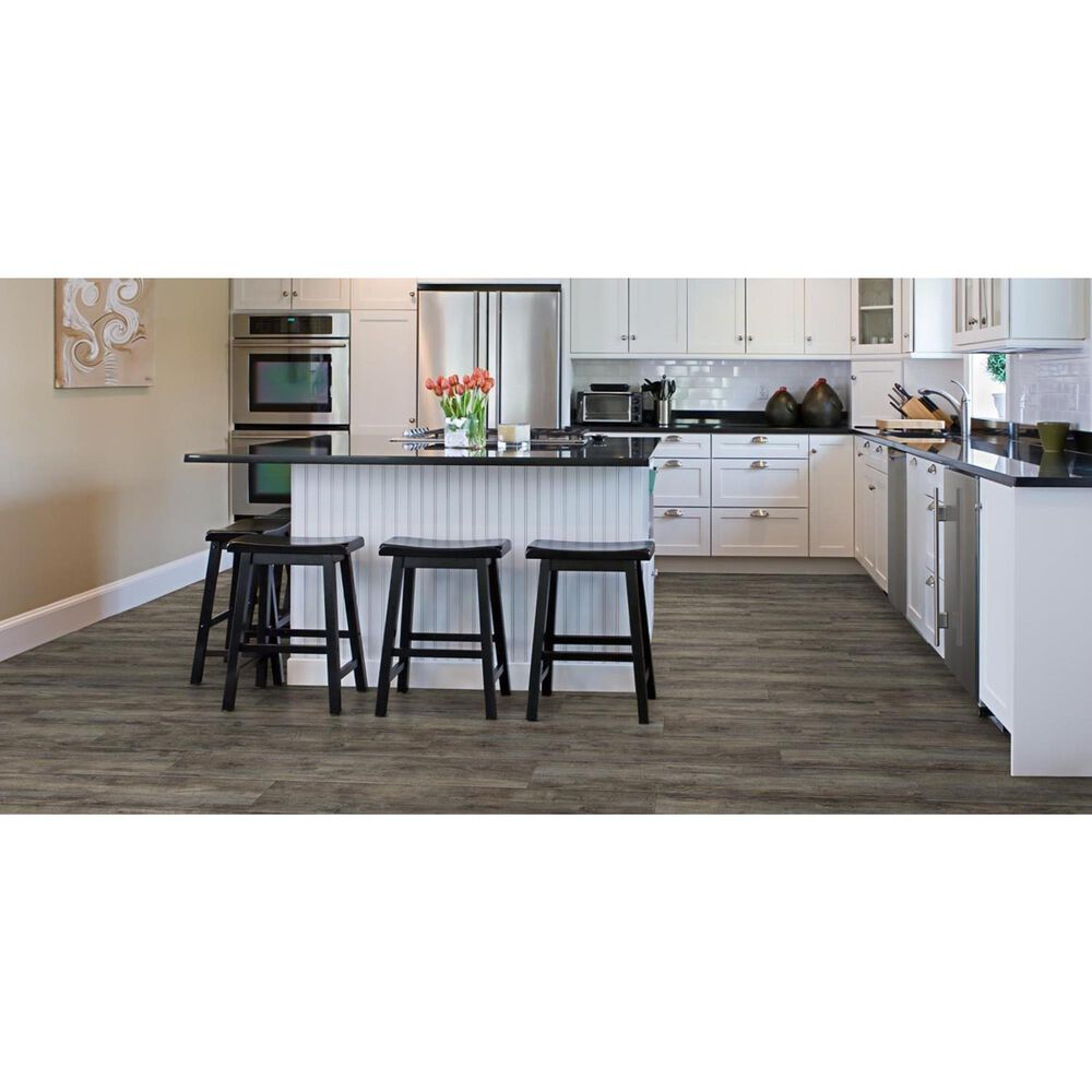 Tarkett NuGen Click Sparrow Oak Gray Pearl 7&quot; x 48&quot; Luxury Vinyl Plank, , large