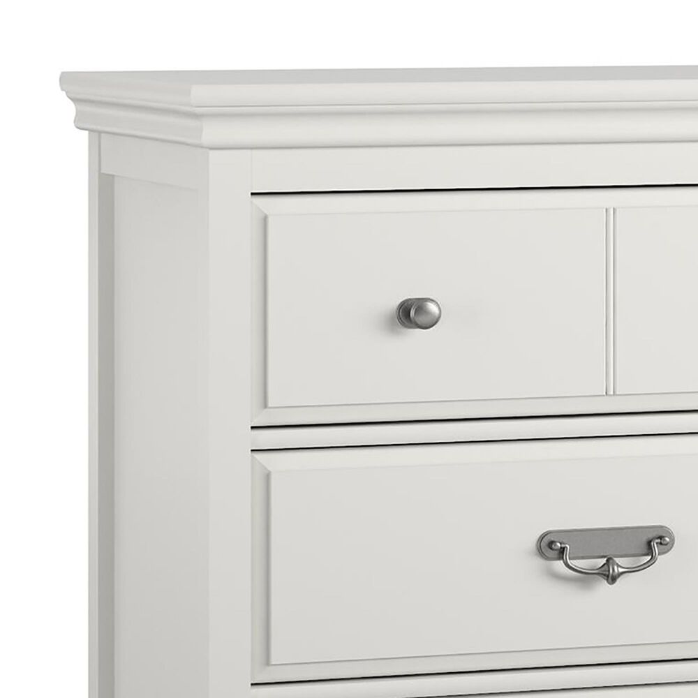 DHP Nordbee 6 Drawer Dresser in White, , large