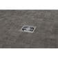 Emser Sterlina II Asphalt 2" x 2" Square on 12" x 12" Matte Porcelain Mosaic Sheet, , large